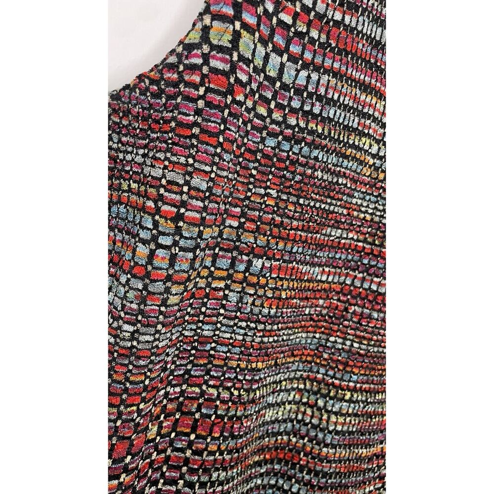 NWT Coldwater Creek Sleeveless Tank Top Slinky Stretch Rainbow Women's 1X - Picture 4 of 8